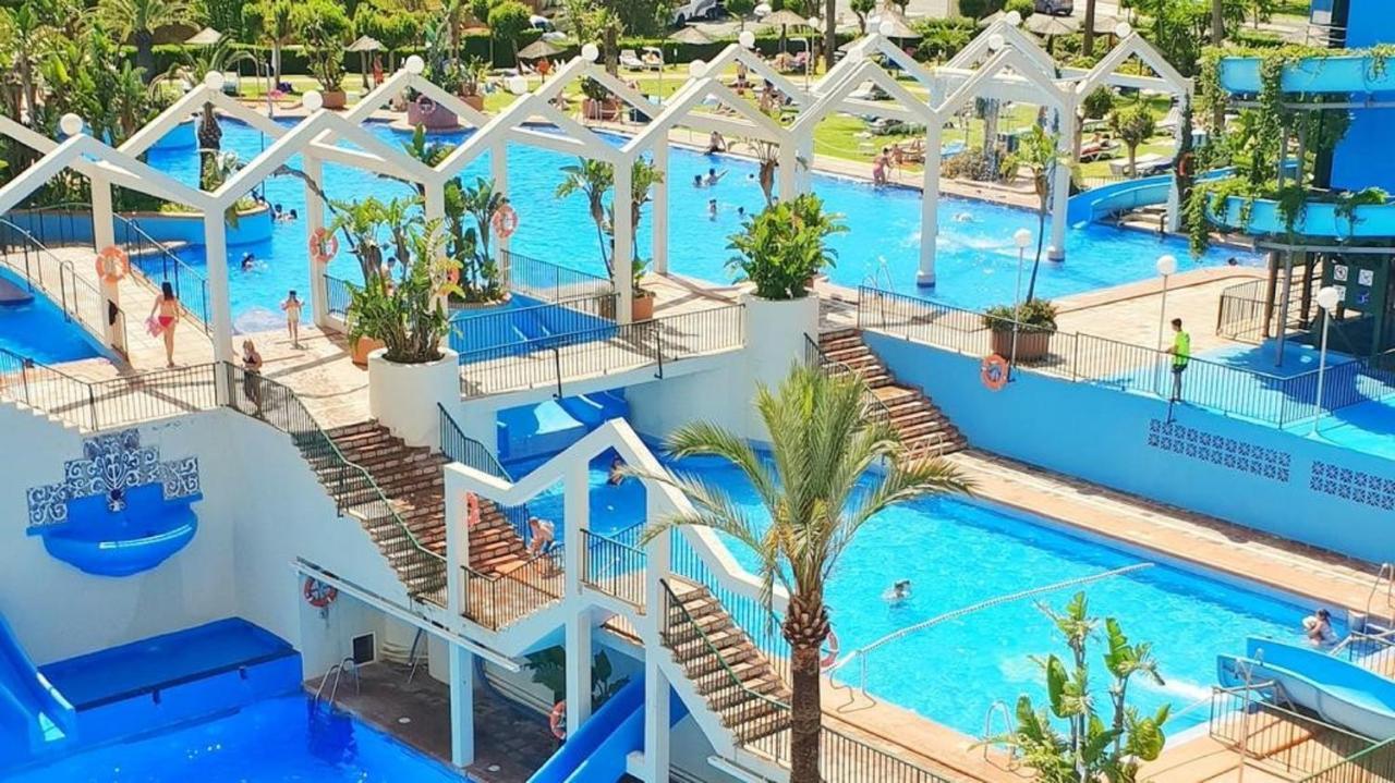 VIVE BENALMÁDENA Apartamento BENAL BEACH 535, Vistas al Mar, Parque Acuático Familiar Esterno foto